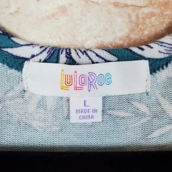 NWOT Lularoe Daisy Long Cardigan Sz Large - Picture 5 of 7